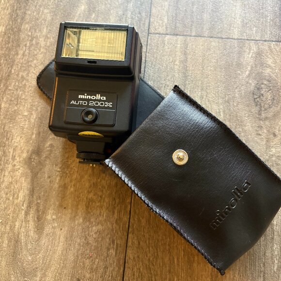 Minolta Auto 200x Shoe Mount Flash